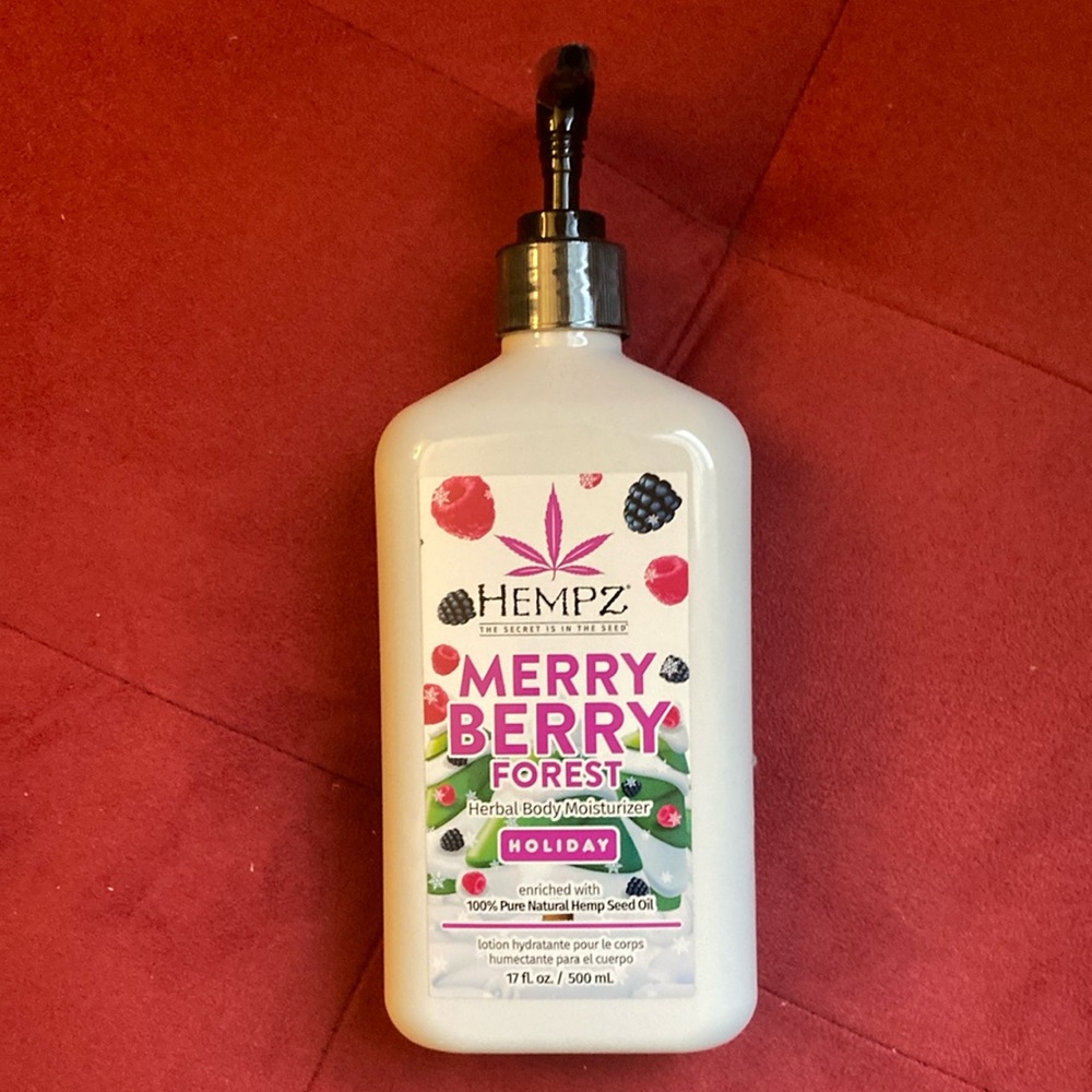 Hempz White Body Moisturizer with Natural Hemp Seed Oil